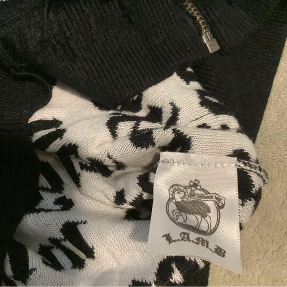 NWT 🎁 L.A.M.B. Cashmere hoodie jacket by Gwen Stefani - Picture 6 of 9